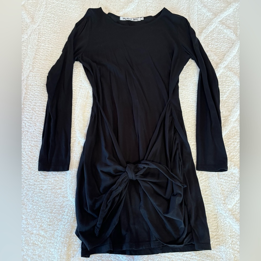 Women’s Cotton Front Knot Dress